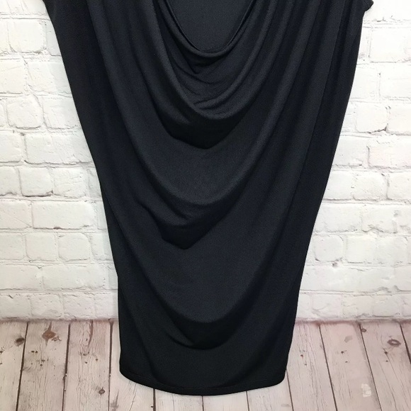 ⚡️SOLD⚡️Rachel Roy Tunic Top Cowl Cut Stretch Blouse - Picture 7 of 8